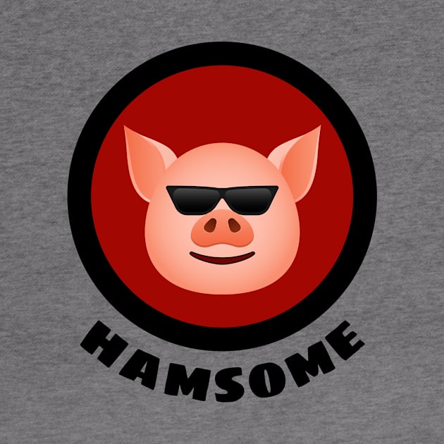 Hamsome - Pig Pun by Allthingspunny